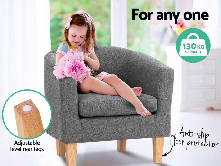 Abby Fabric Arm Chair