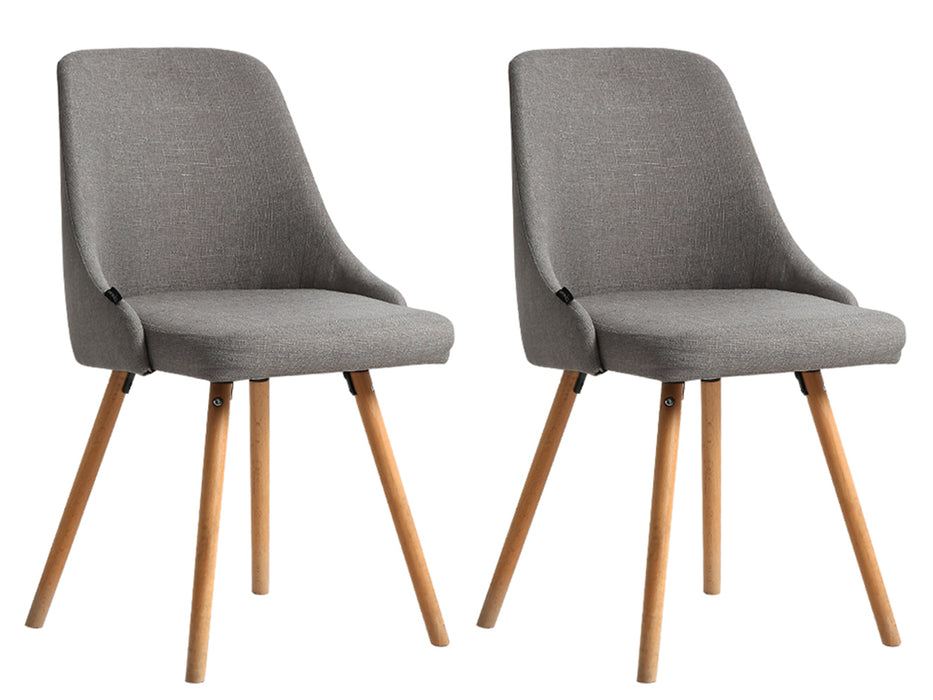 Carmar Fabric Dining Chairs (Set of 2)