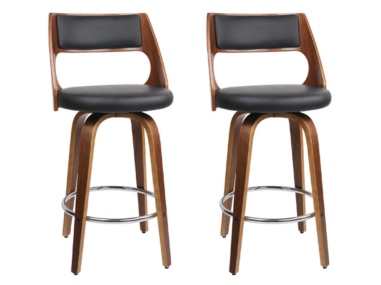 Porsha Barstools (Set of 2) — Furniture Bazaar
